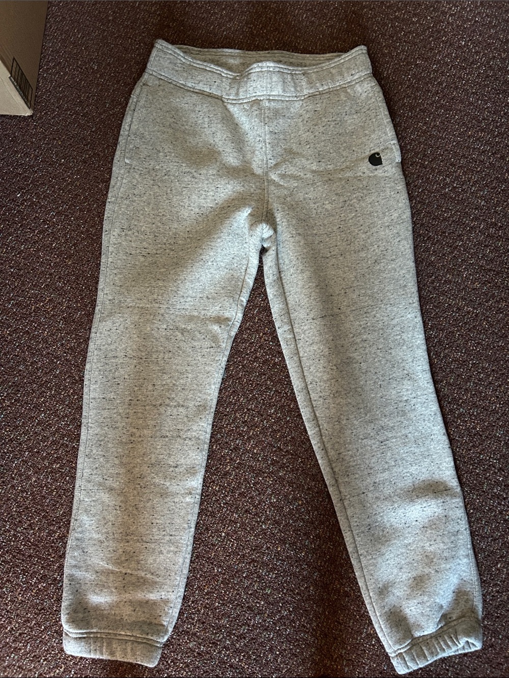Carhartt Women’s Small Heather Gray Fleece Joggers